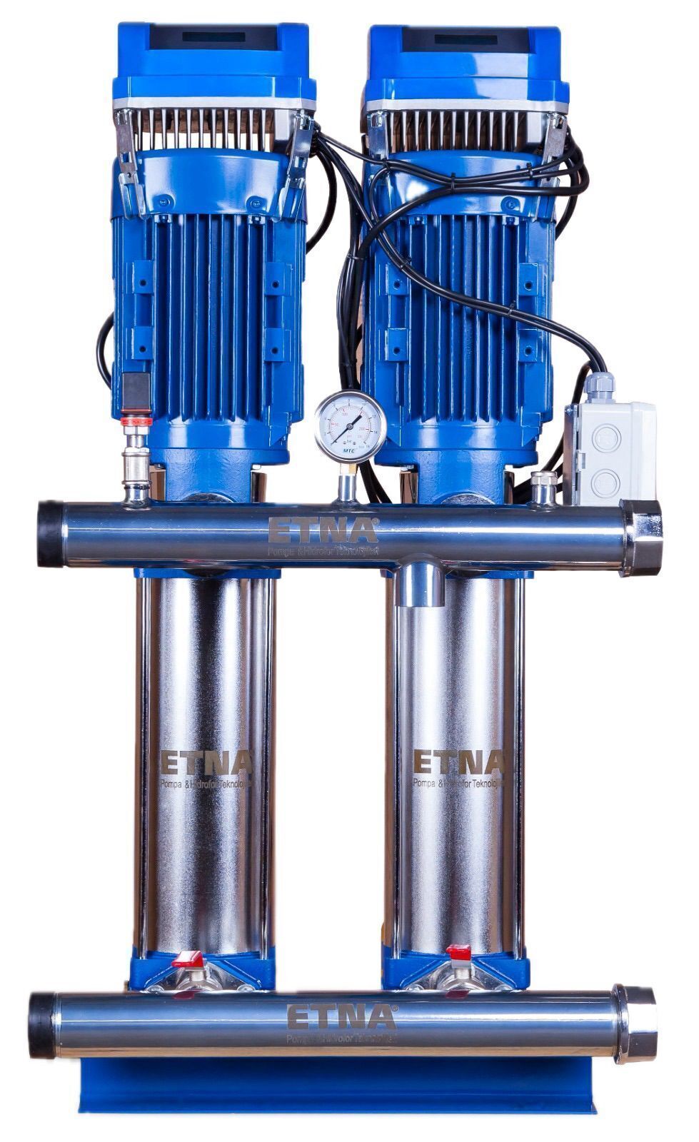 Etna 2 HF KO 7/10-30 - 2x4HP Frekanslı Hidrofor - 20Kat/40 Daire