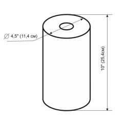 Big Blue Jumbo Granül Karbon GAC Filtre - 10'' - 1 KOLİ - 12 Adet