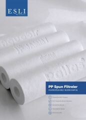 Big Blue Jumbo Sediment Filtre 10'' - 5 µm - 1 KOLİ - 18 Adet