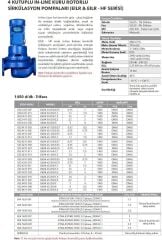 Etna EILR4 65-200/1,1 kW - 1450 devir Kuru Rotorlu Sir. Pom.