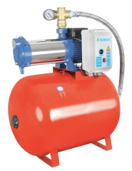 Sumak SYMTH12 300/6 Tri - 3 HP - 6-10 kat/35-45 daire - 100 Lt. Yatık Tanklı