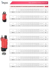 İmpo KBZ 2-2.2 Çamur Pompası 3HP - 26 mss - 2'' - 27 ton/saat