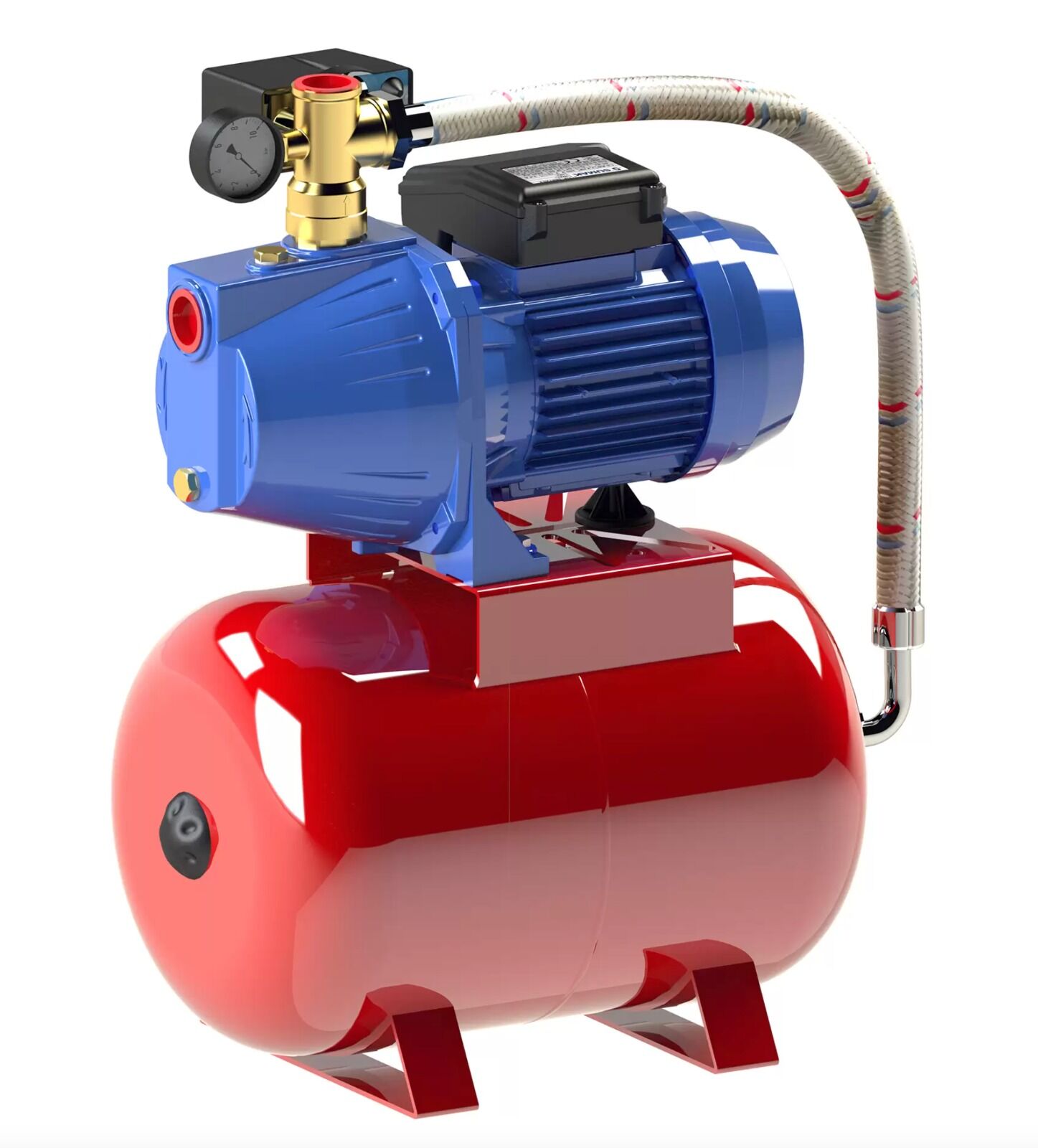 Sumak SMJH220 - 1.5 HP 8 kat/16daire - 50 LT Yatık Tanklı