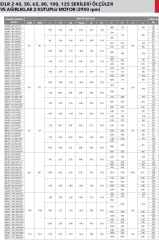 Etna EILR 50-125/1,1 kW - 2900 devir Kuru Rotorlu Sir. Pom.