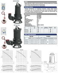 Sumak SDTK150/4 Döküm Fos. Pompa - 15 HP - 4'' Çıkışlı - 35 mt