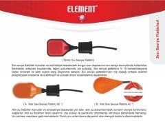 Element TTR Seviye Flatörü FTE-300 - 3 metre