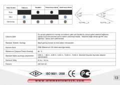Element TTR Seviye Flatörü  FTE-500 - 5 metre