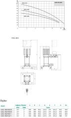 Wilo Coe1 - MSV 406 M Hidrofor / 6 Kat - 29 Daire-220 Volt