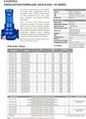 Etna EILR 80-160/4 kW - 2900 devir Kuru Rotorlu Sir. Pom.