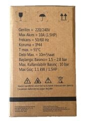 İmpo Hidromat - 1 metre fişli kablolu - Manometreli - EPC 2.1