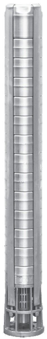 İmpo SS 609/10 -6'' Tek Dalgıç Pompa (94 mss/ 5,5 HP) - 10 Kademe