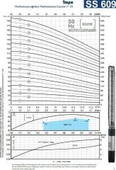 İmpo SS 609/10 -6'' Tek Dalgıç Pompa (94 mss/ 5,5 HP) - 10 Kademe