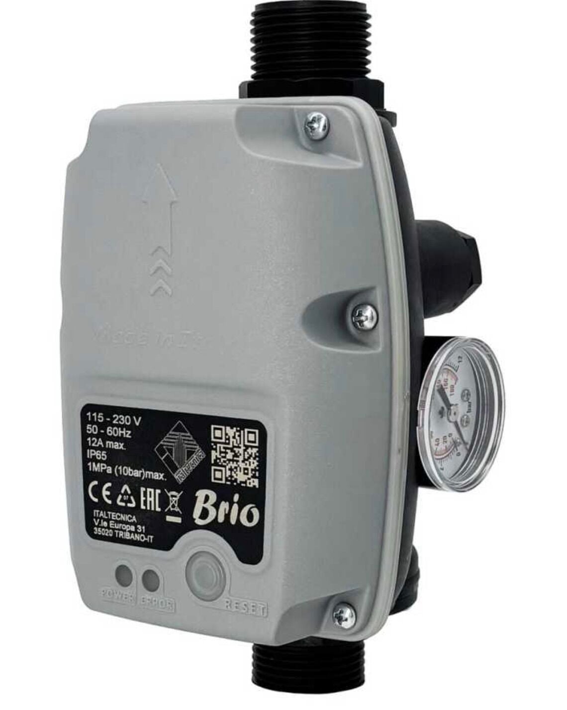 Italtecnica Brio 2000 Hidromat - 2 HP Otomatik Basınç Kontrol Cihazı - İtalyan