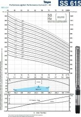 İmpo SS 615/32 -6'' Tek Dalgıç Pompa (384 mss/ 20 HP) - 32 Kademe