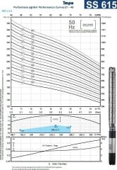 İmpo SS 615/44 -6'' Tek Dalgıç Pompa (507 mss/ 30 HP) - 44 Kademe