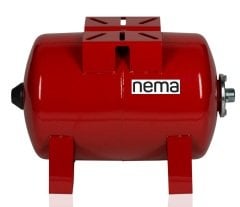 Nema NEQ 100 - Yatık Tank 10 Bar - 100 Litre