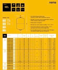 Nema NEL 12 - Silindir Tank 10 Bar  - 12 Litre