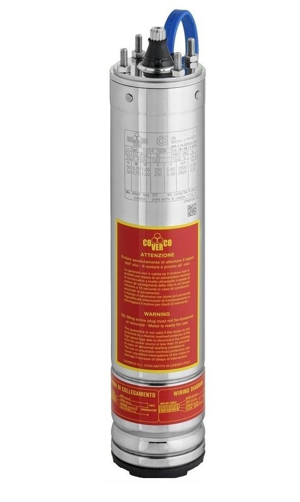 Coverco - 4'' Dal. Motoru - 4 HP (3 KW) - Trifaze