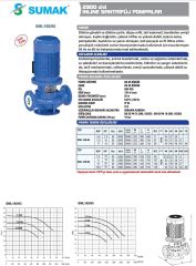 Sumak SML160/80 18,5 kw -Sir. Pom. 2900d/d DN80 - 47 mss