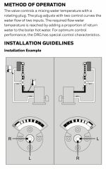 Honeywell DR125GFLA DN125 Üç Yollu Rotary Vana Gövdesi