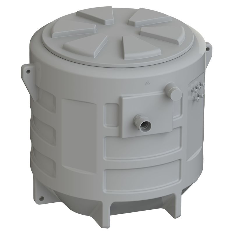 SFA Sanifos 610 2SLD S İki Pompalı Gri Su İstasyonu - 610 Litre