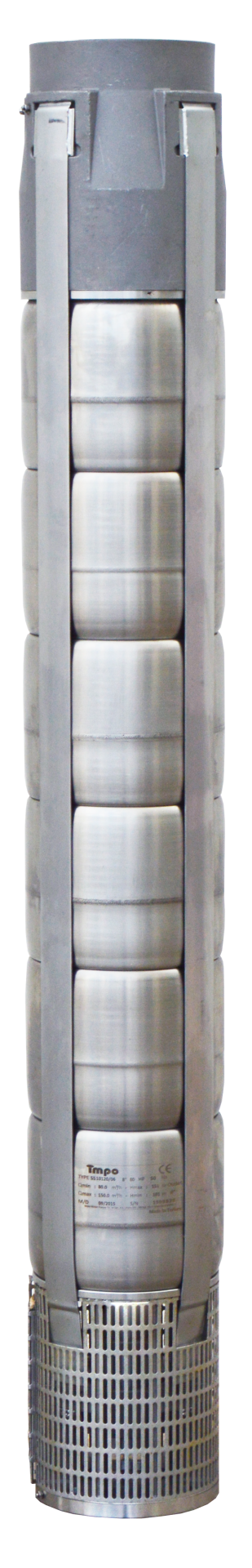 İmpo SS 10160/02AA -10'' Tek Dalgıç Pompa (56 mss/ 25 HP) - 2 Kademe