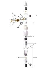 Resideo FK74CS -1LFAA Basınç Düşürücülü Ters Yıkamalı Filtre - 1''