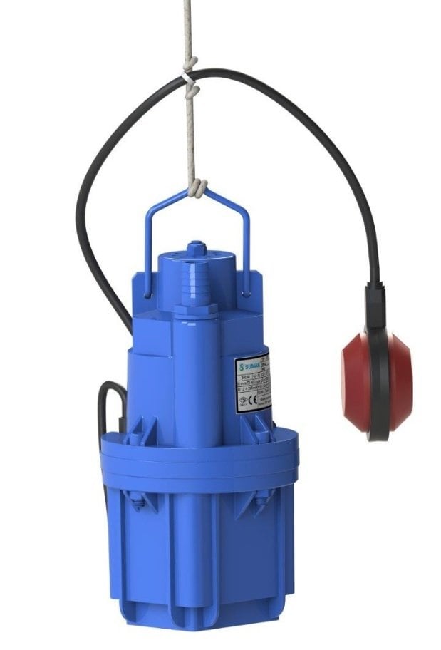 Sumak SDF3 - 3/4'' - 350 W-Titreşimli  Dalgıç - Flatörlü Model - 10 mt