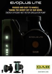Dab Evoplus Lite 80/180-25 Fre. Kon. Pompa -  1''
