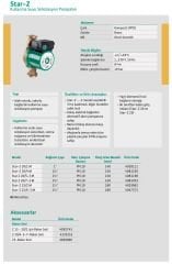 Wilo Star Z 25/2 - Bronz Gövdeli ReSirkülasyon Pompası - 1''
