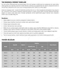 TAE Çelik Su Arıtma Tankı 20 Galon 80 Litre - 05701075