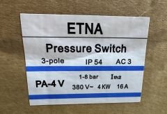 Etna-APS 1-8 Bar - Basınç Şalteri - 1 Koli 20 Adet