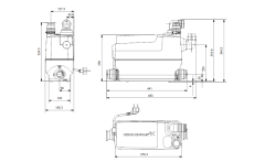 Grundfos SOLOLIFT2 C-3 / 3 Ünite Atık Su Tahliye Cihazı – 6 lt