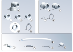 Grundfos Sololift2 CWC-3    WC+3 Ünite Fos. Tah. Cih. - 9 Lt - Duvara Monte Edilebilen Model