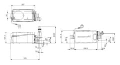 Grundfos Sololift2 D-2  2 Ünite Atık Su Tahliye Cihazı - 2 Lt