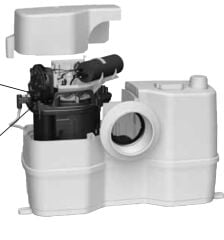 Grundfos Sololift2 WC-3   WC+3 Ünite Fos. Tah. Cih. - 9 Lt