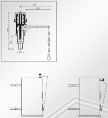 Honeywell Zincirli Termostat - FR124-3/4A