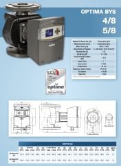 Alarko Optima Bys 4/8 Grafik Ekranlı Pompa PN6/10 DN40