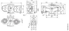 Grundfos Magna1 D 40-80 F 220 Flanşlı FK Sir.Pom.İkiz Tip -DN40
