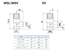 Watts Emniyet Ventili ¾’'- 4 Bar- SVW/E-217604