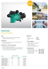 Wilo Initial Pool 75 M Havuz Pompası 0,75 HP 220V