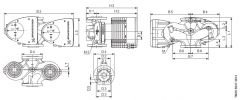 Grundfos Magna1 D 50-100 F 280  Flanşlı FK Sir.Pom.İkiz Tip -DN50