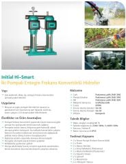 Wilo Initial Hi-Smart 2-307-3/16/M/E-2,2 İki Pompalı Entegre Frek. Kon. Hidrofor – 10 Kat/40 Daire