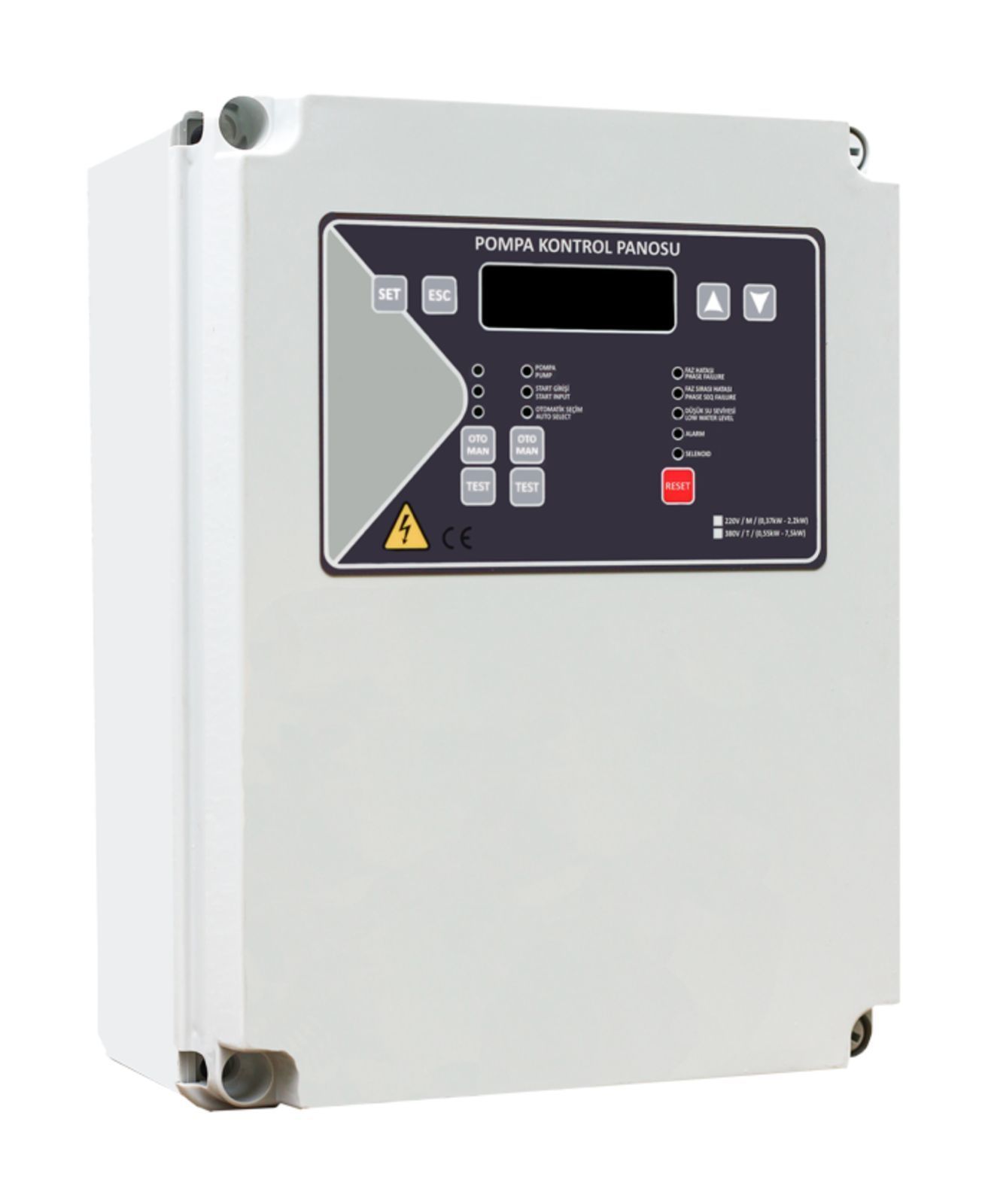 İmpo H-0211B-V2 İkili Hidrofor Panosu 380V-11 Kw