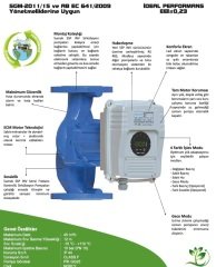 Sumak SSP 40/15 INV Fre. Kon. Pompa - DN 40