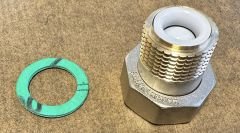 Case 6115 Karışım Vanası Bağlantı Rekoru - Çekvalfli  1/2''