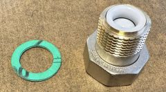 Case 6120 Karışım Vanası Bağlantı Rekoru - Çekvalfli  3/4''