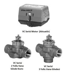 Honeywell VCZMP6000/E   3 Yollu Gövde 1'' - 1 Kutu (10 Adet)