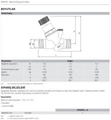 Honeywell D04FM-3/4A Su Basınç Düşürücü (Maks. 16 Bar)