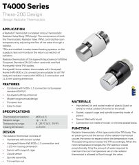 Honeywell T4321 Thera Termostat Kafa (Siyah/Krom)